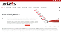 Desktop Screenshot of influxpc.com